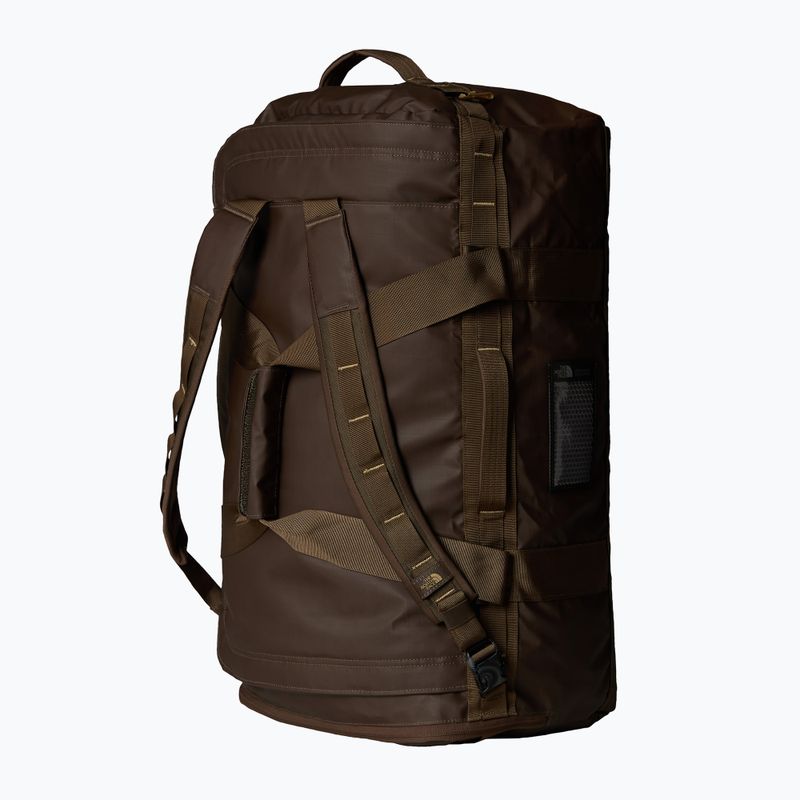 The North Face Base Camp Voyager Duffel 62 l smokey brown/khaki stone travel bag 2