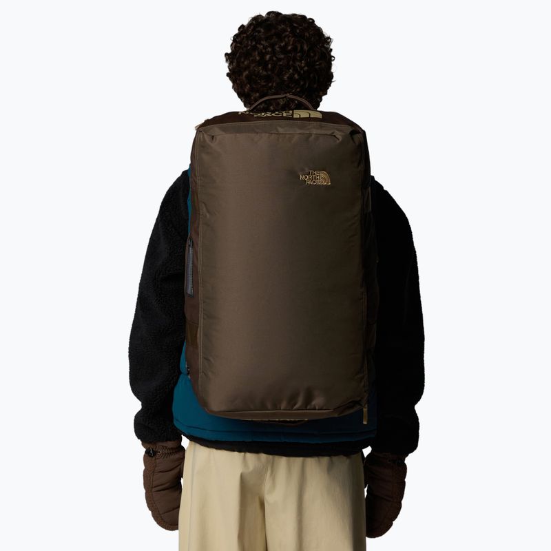 The North Face Base Camp Voyager Duffel 62 l smokey brown/khaki stone travel bag 7
