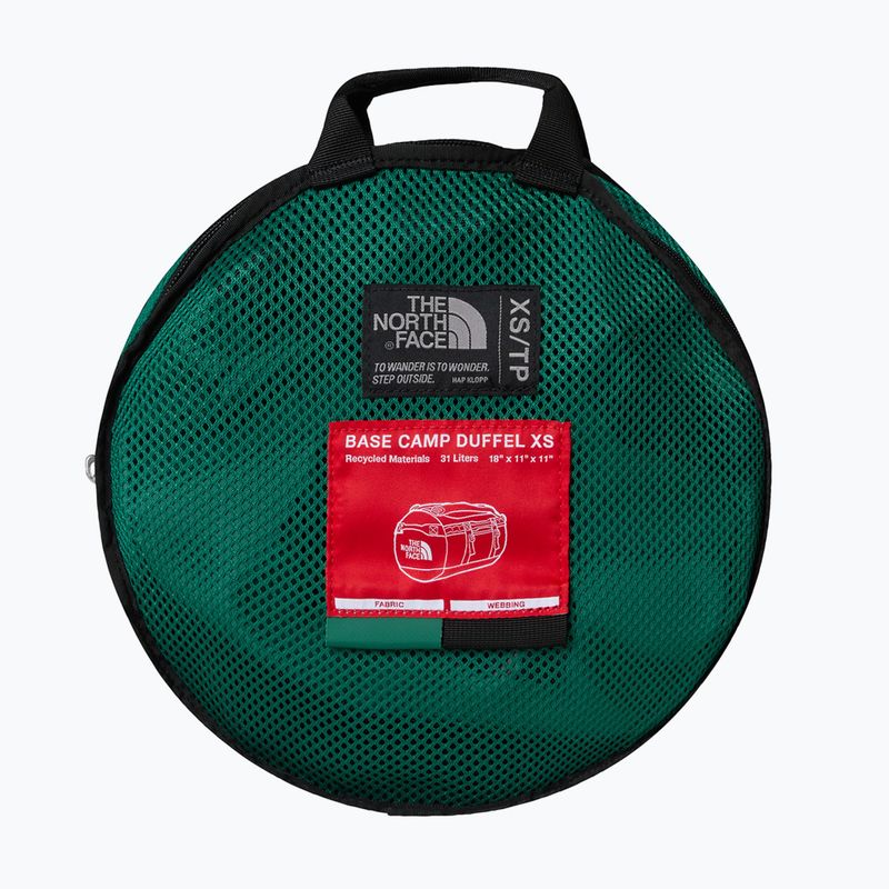 The North Face Base Camp Duffel XS 31 l evergreen/black travel bag 2