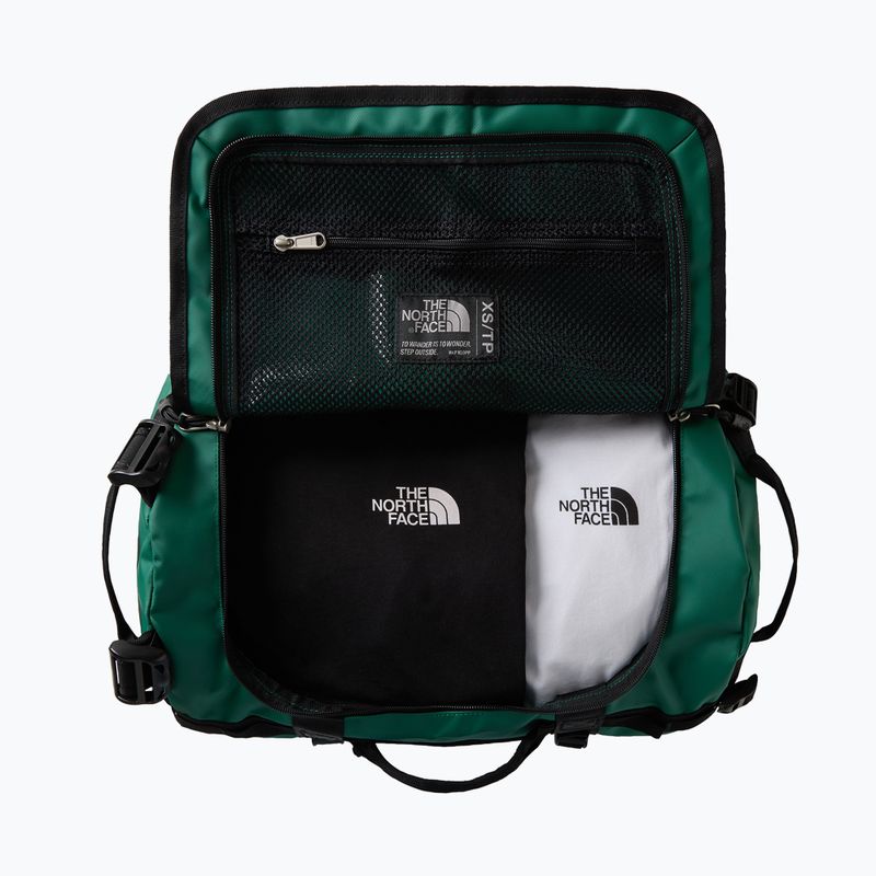 The North Face Base Camp Duffel XS 31 l evergreen/black travel bag 4
