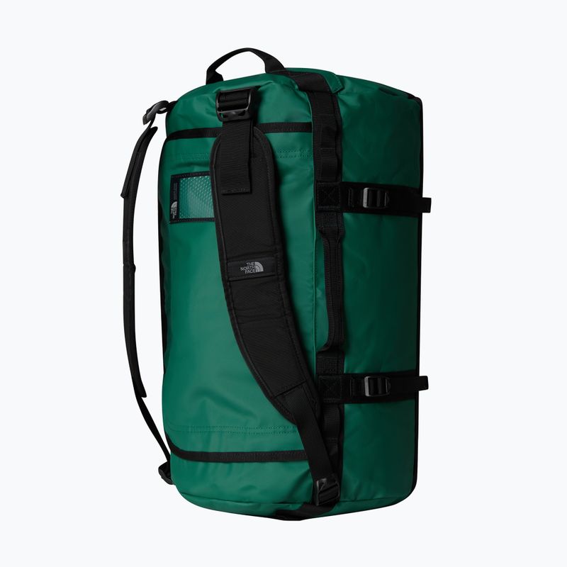 The North Face Base Camp Duffel S 50 l evergreen/black travel bag 3