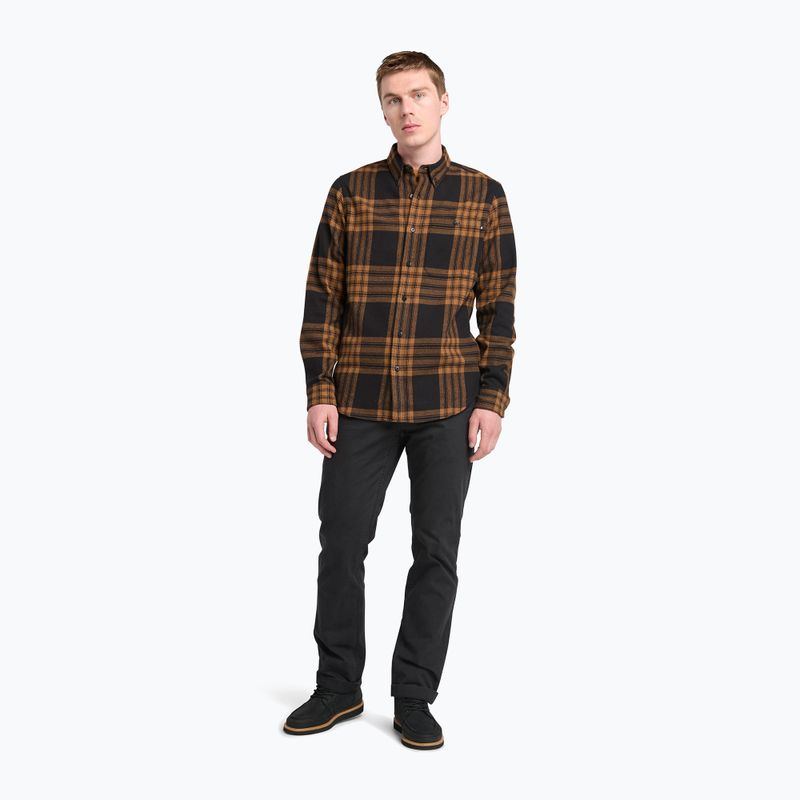 Men's Timberland Solucell Plaid Shirt umber yd 2