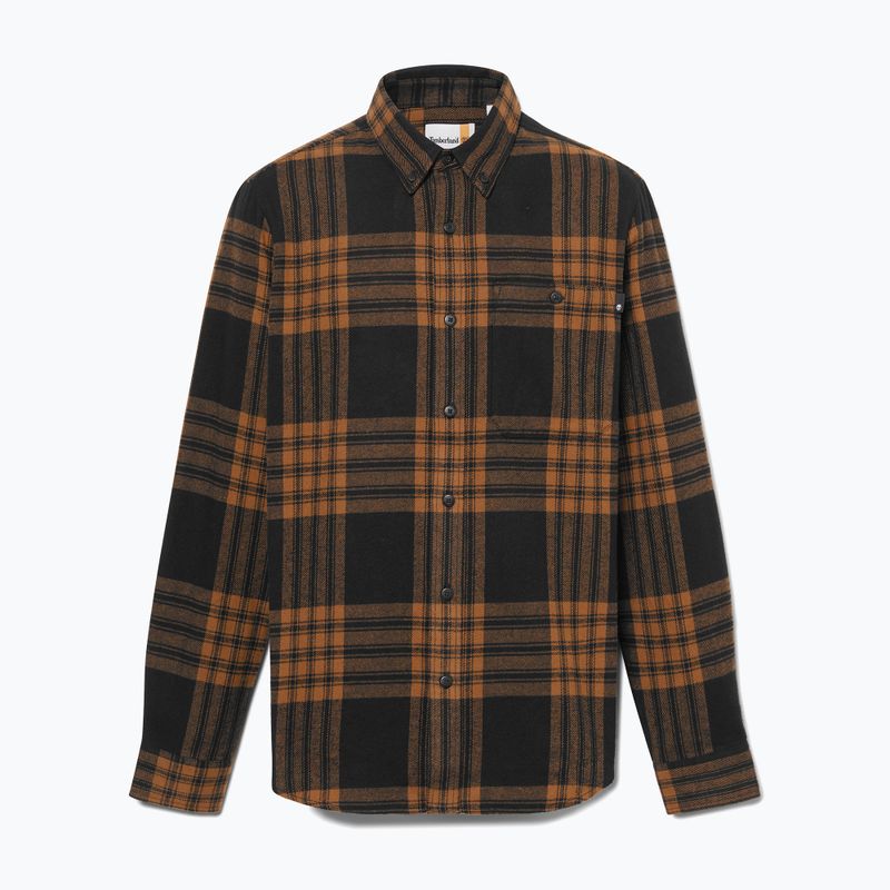 Men's Timberland Solucell Plaid Shirt umber yd 5