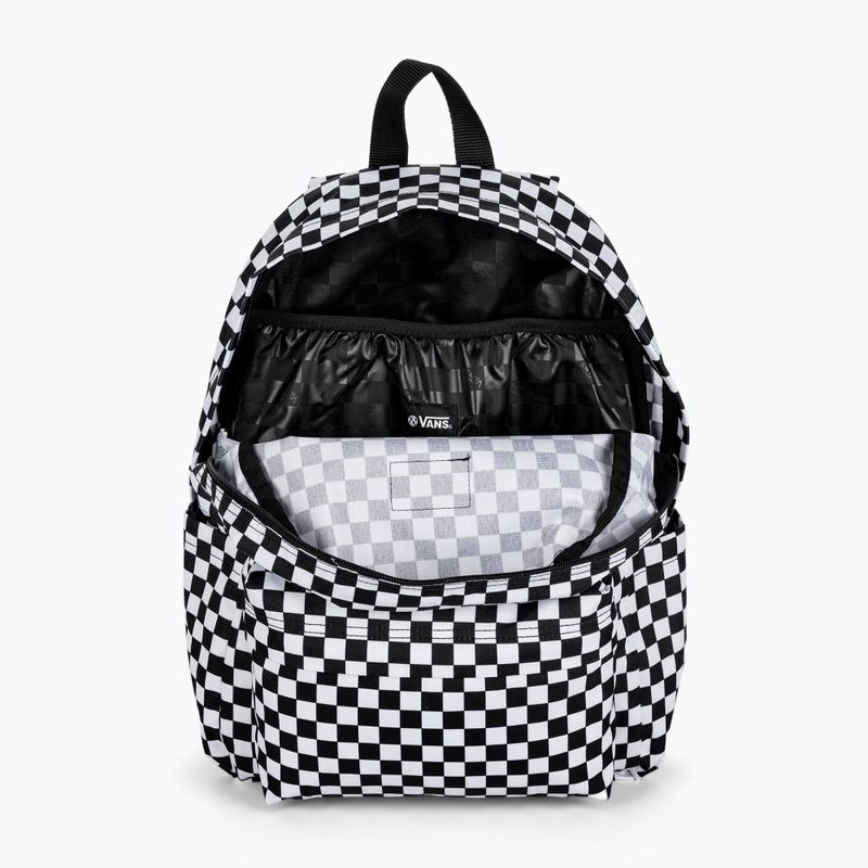 Vans Old Skool Grom Check 18 l black/white children's urban backpack 7