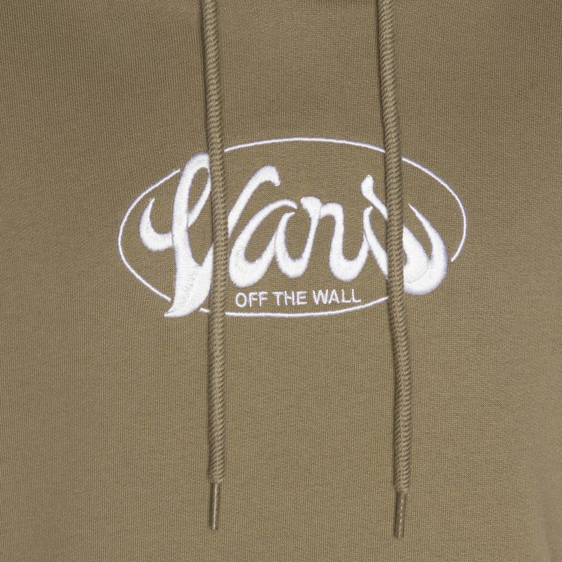 Men's Vans Global Line Loose Pullover sweatshirt desert taupe 3