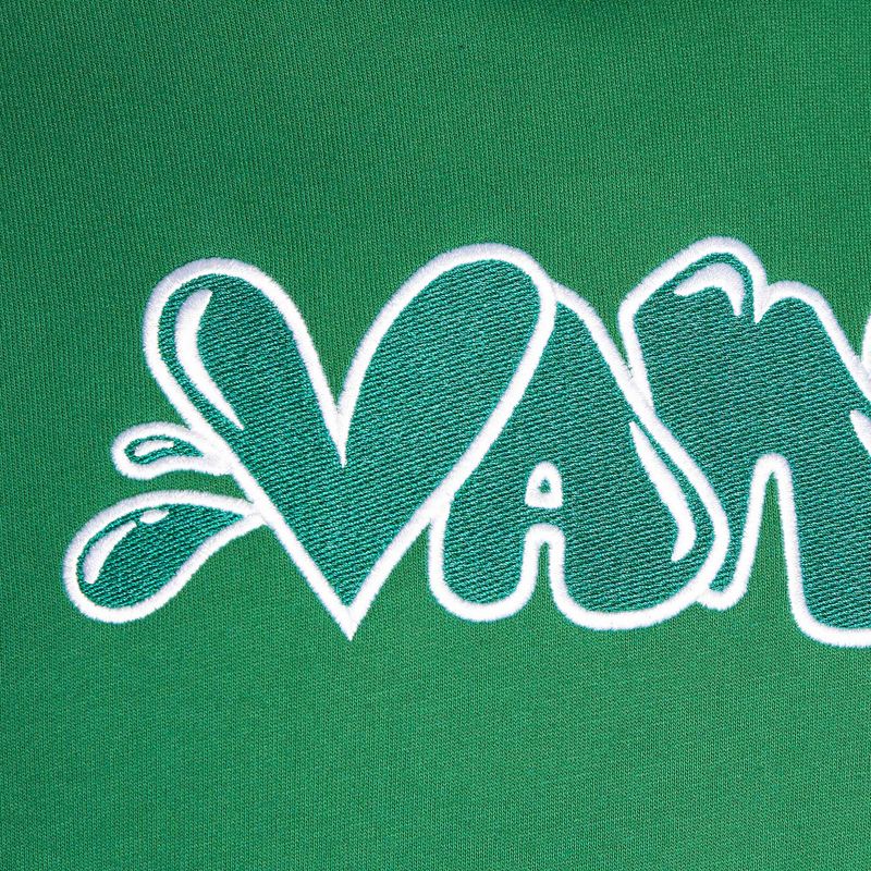 Men's Vans Caps Loose Pullover sweatshirt verdant green 3