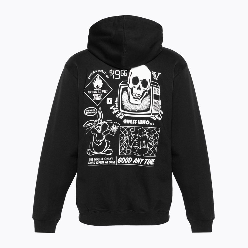 Men's Vans Crazy Eddy 66 Loose Pullover sweatshirt black 2