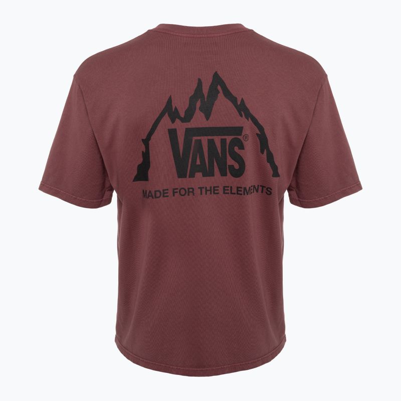 Men's Vans MTE Crestline T-Shirt bitter chocolate 2