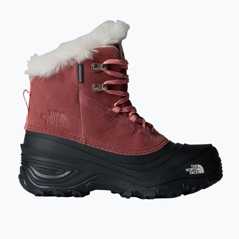 The North Face Shellista V Lace WP children's snow boots canyon dust/terracotta 9