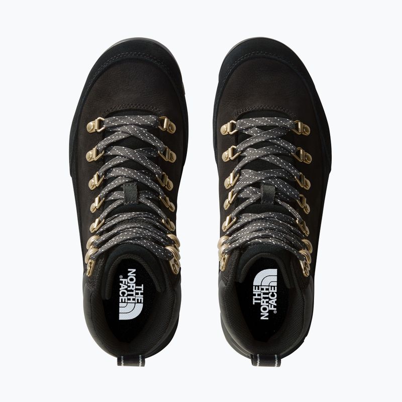 Women's shoes The North Face Back To Berkeley IV Leather WP black/black 11