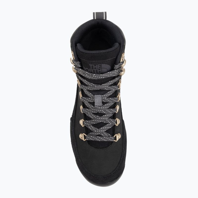 Women's shoes The North Face Back To Berkeley IV Leather WP black/black 5