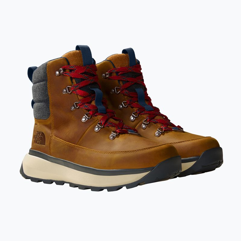 Men's snow boots The North Face Bergen Leather WP timber tan/red 9