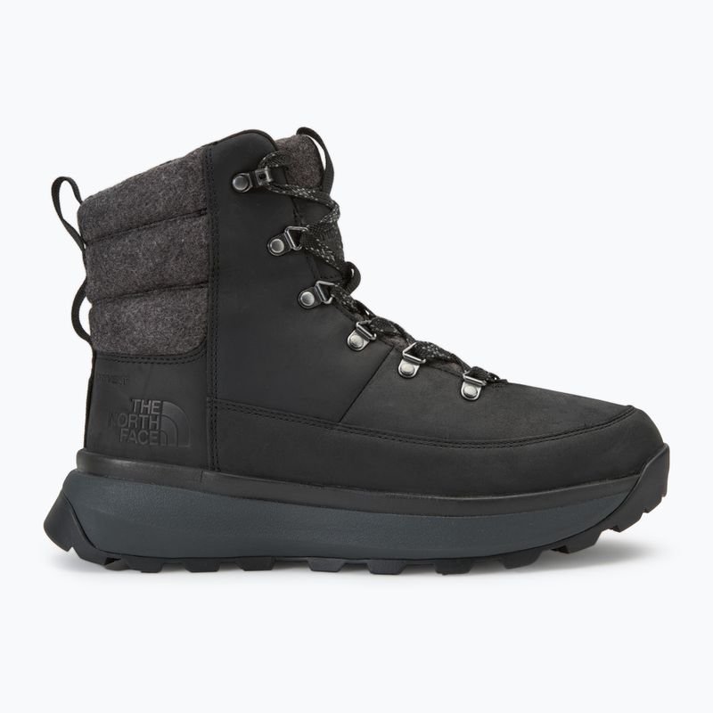 Men's snow boots The North Face Bergen Leather WP black/black 2