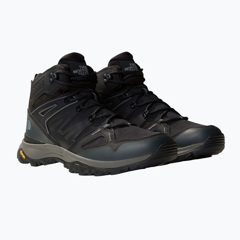 Men's trekking boots The North Face Hedgehog Mid Gore-Tex black / asphalt grey 9