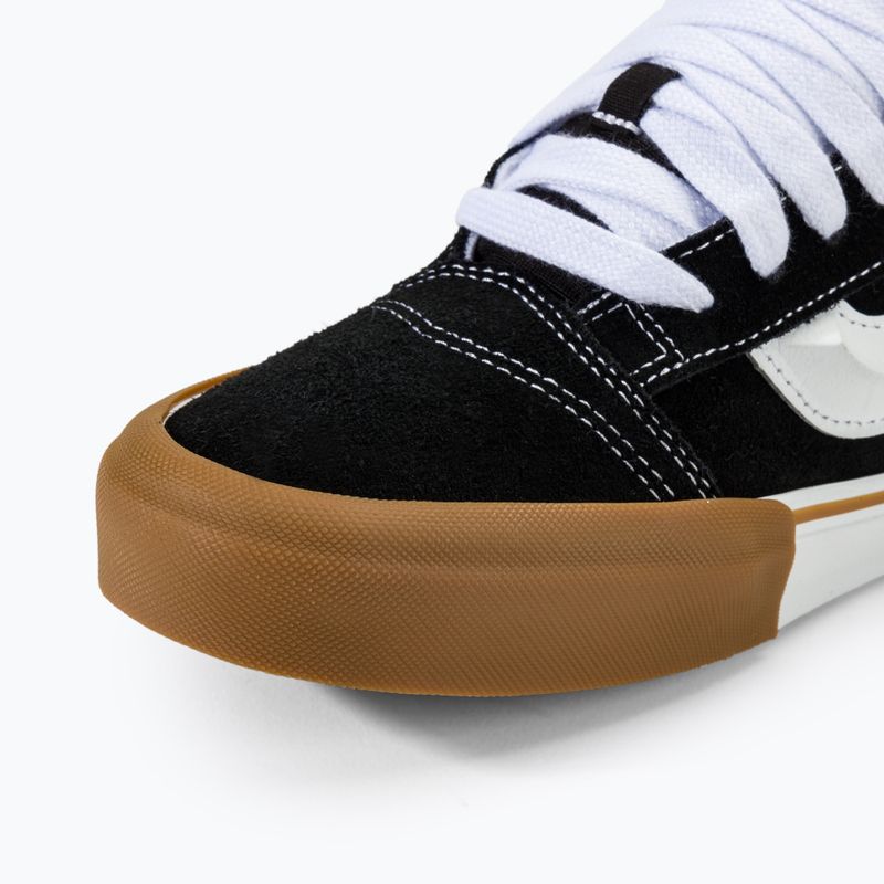 Vans Knu Skool gum bumper black shoes 7