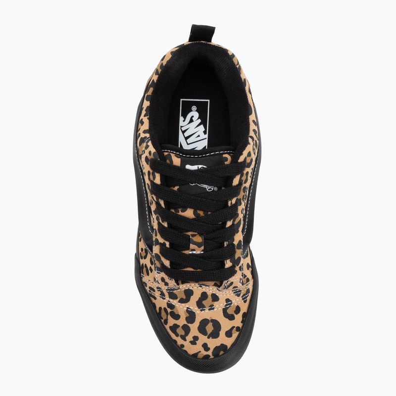 Vans Knu Skool leopard black shoes 5