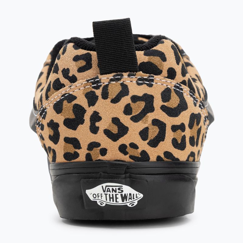Vans Knu Skool leopard black shoes 6