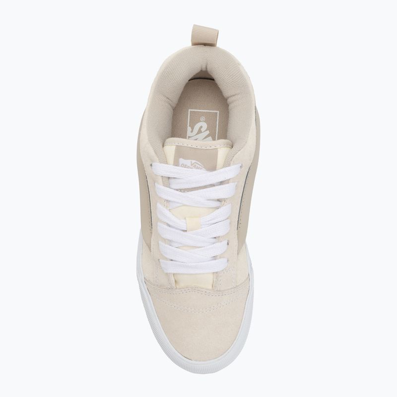 Vans Knu Skool Tri-Tone Block vintage white shoes 5