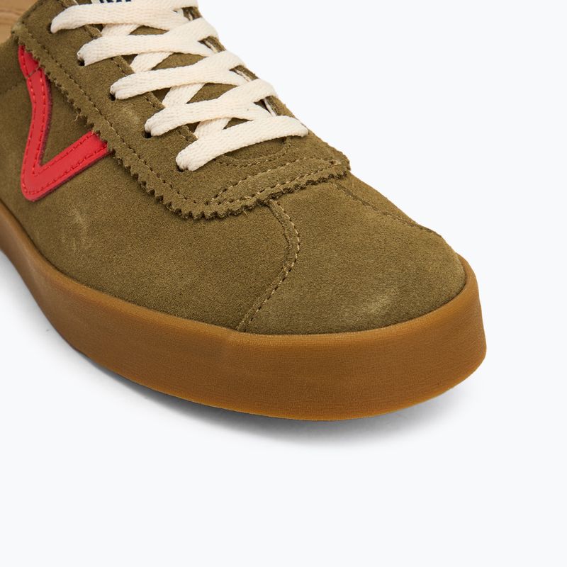 Vans Sport Low gum pop olive/red shoes 7