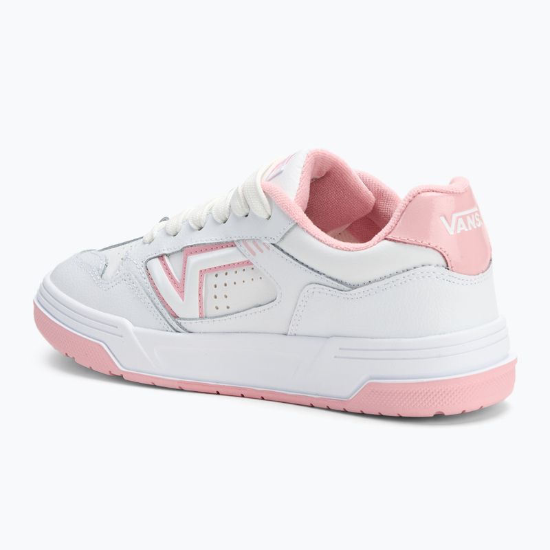 Vans Upland leather white/pink shoes 3