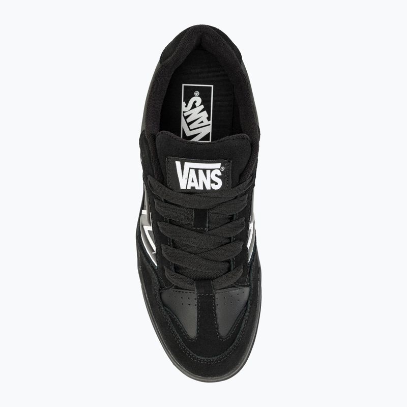 Vans Upland black/black/white shoes 5