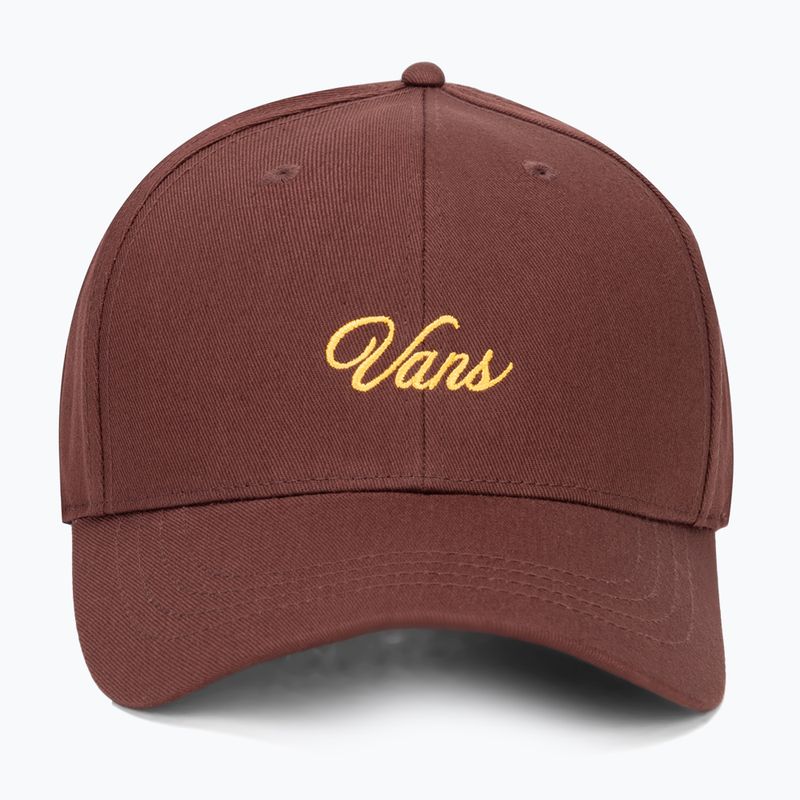 Vans Fresh Script Structured Jockey baseball cap bitter chocolate 2