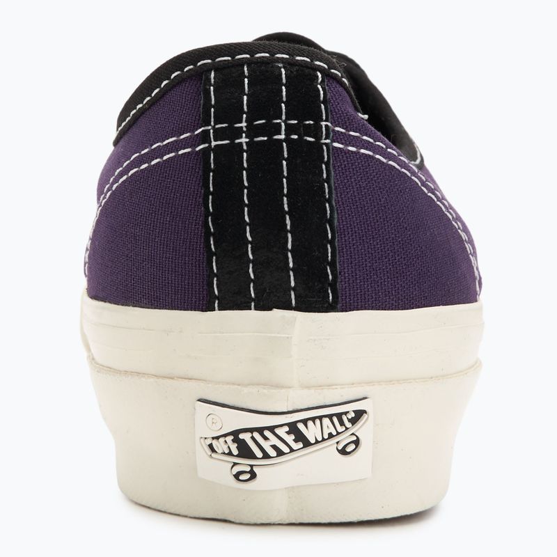 Vans LX Authentic Reissue 44 black toe/grape shoes 6