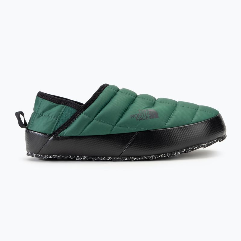 Women's slippers The North Face Thermoball Traction Mule V evergreen/black 2