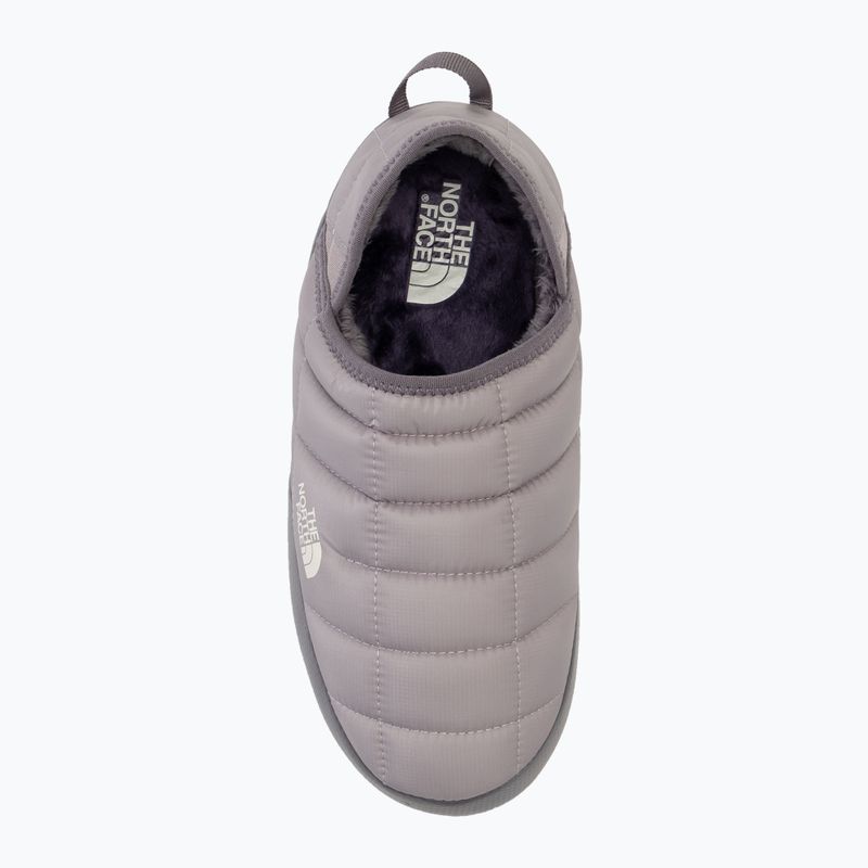 Women's slippers The North Face Thermoball Traction Mule V moonstone grey/lunar stone 5