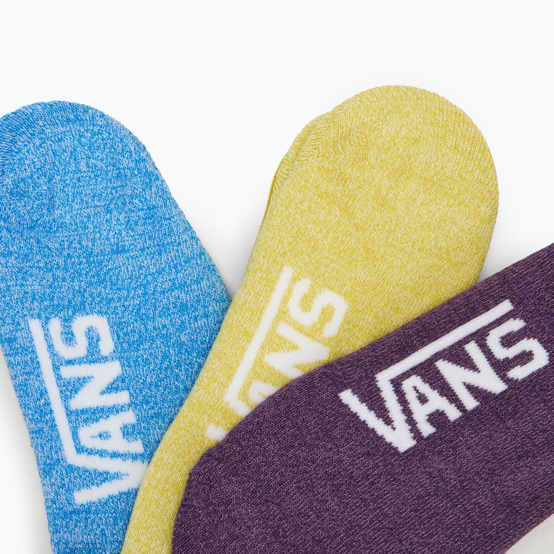 Vans Classic Heathered Canoodle women's socks 3 pairs grape jam 4