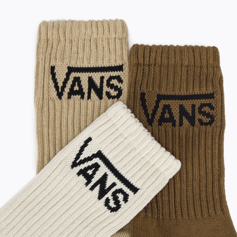 Vans Classic Heathered Canoodle women's socks 3 pairs turtledove 6