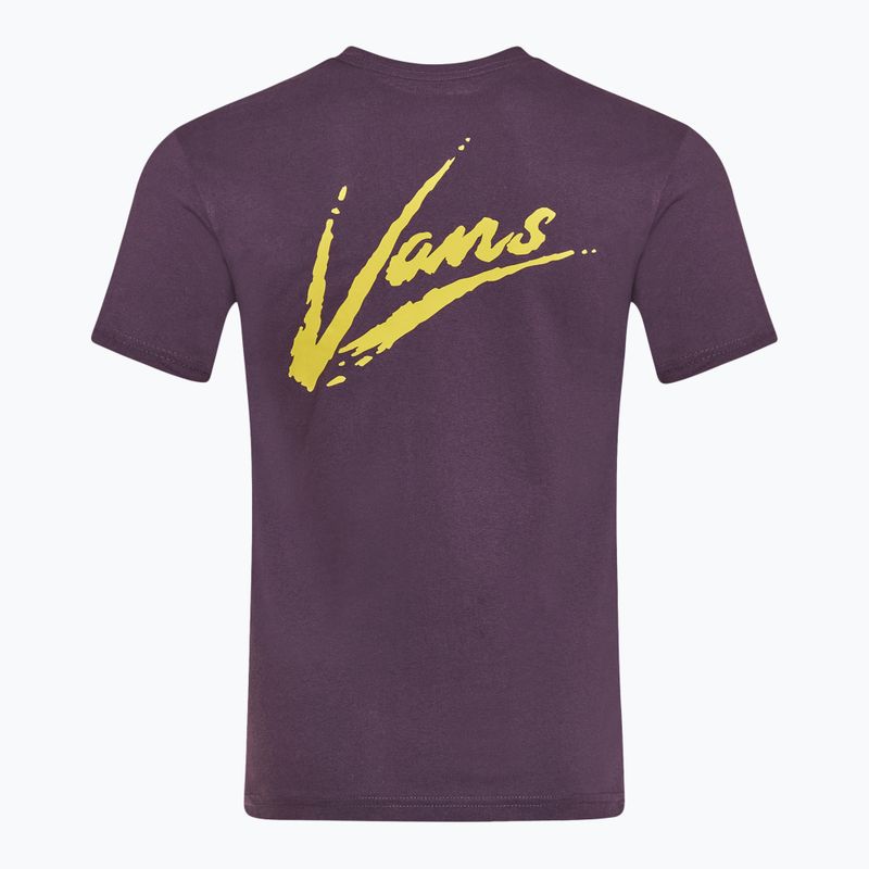 Men's Vans Dettori Loose Fit ghotic grape T-shirt 2