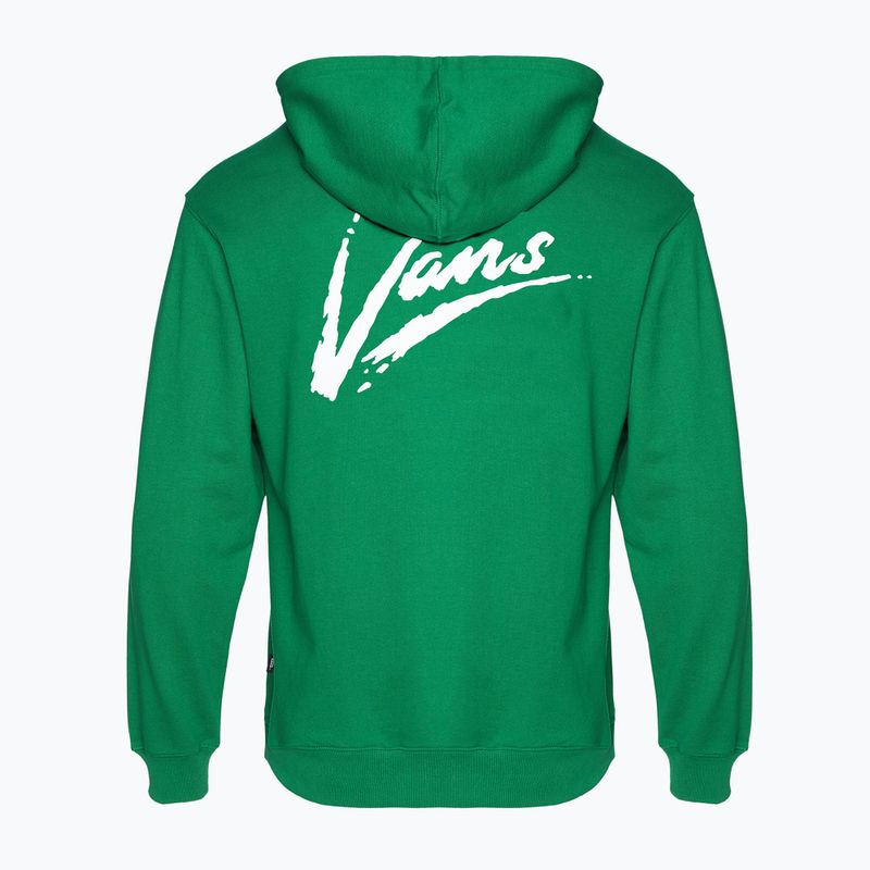 Men's Vans Dettori Loose Pullover sweatshirt verdant green 2