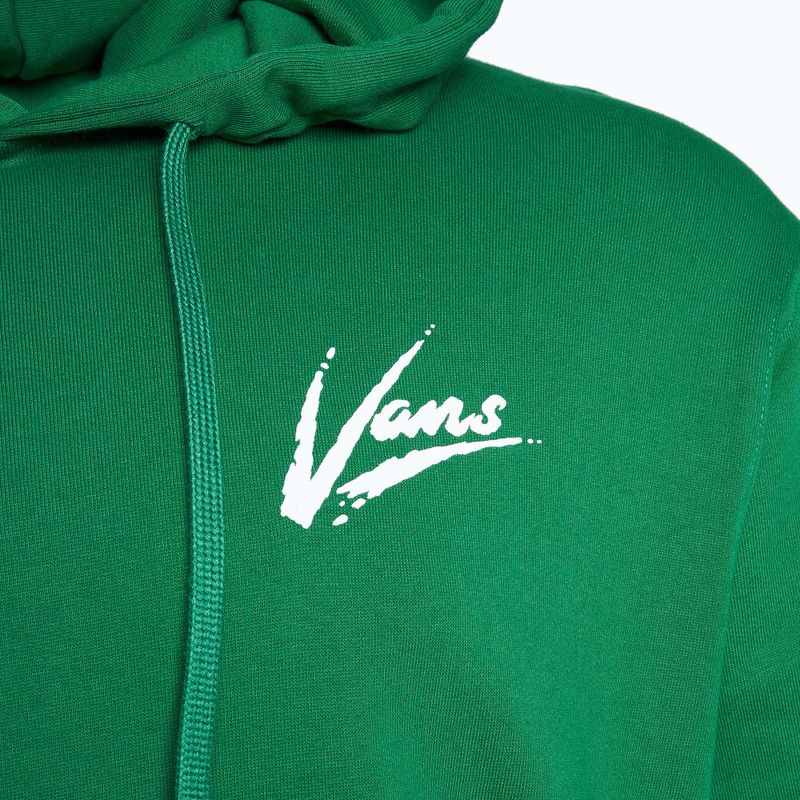 Men's Vans Dettori Loose Pullover sweatshirt verdant green 3