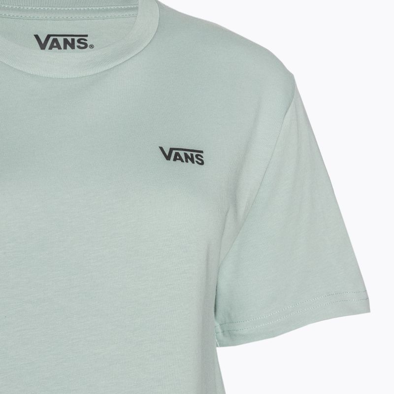 Women's Vans Left Chest Logo t-shirt gray mist 3