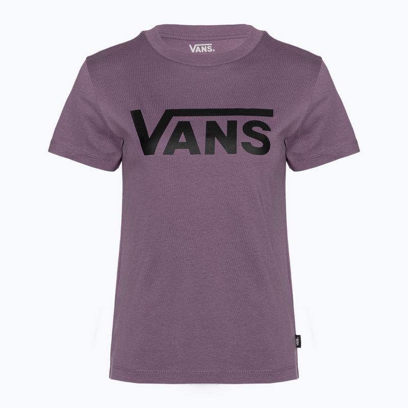 Women's Vans Flying V Crew t-shirt flying grape jam