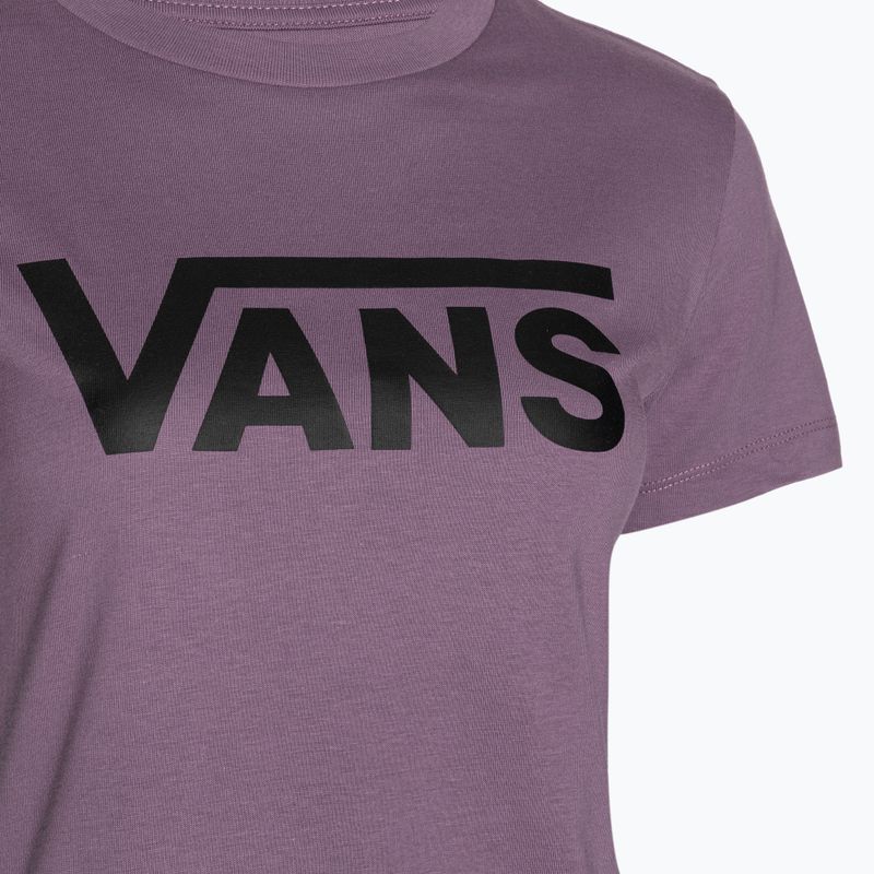 Women's Vans Flying V Crew t-shirt flying grape jam 3