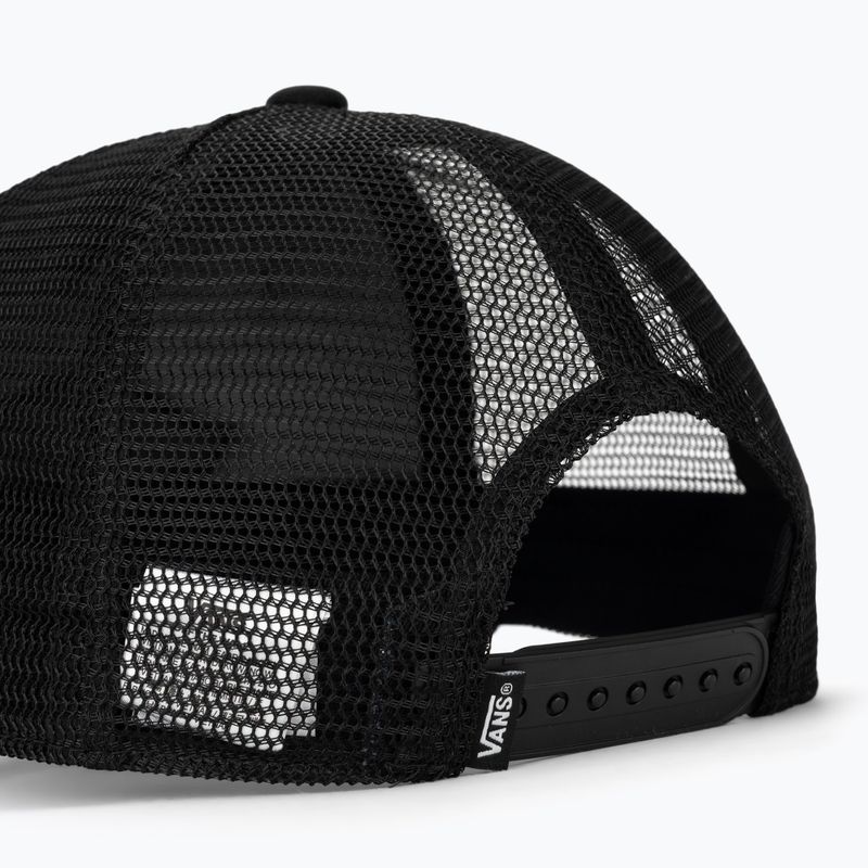 Vans Classic Patch Curved Bill Trucker children's baseball cap black/white 4