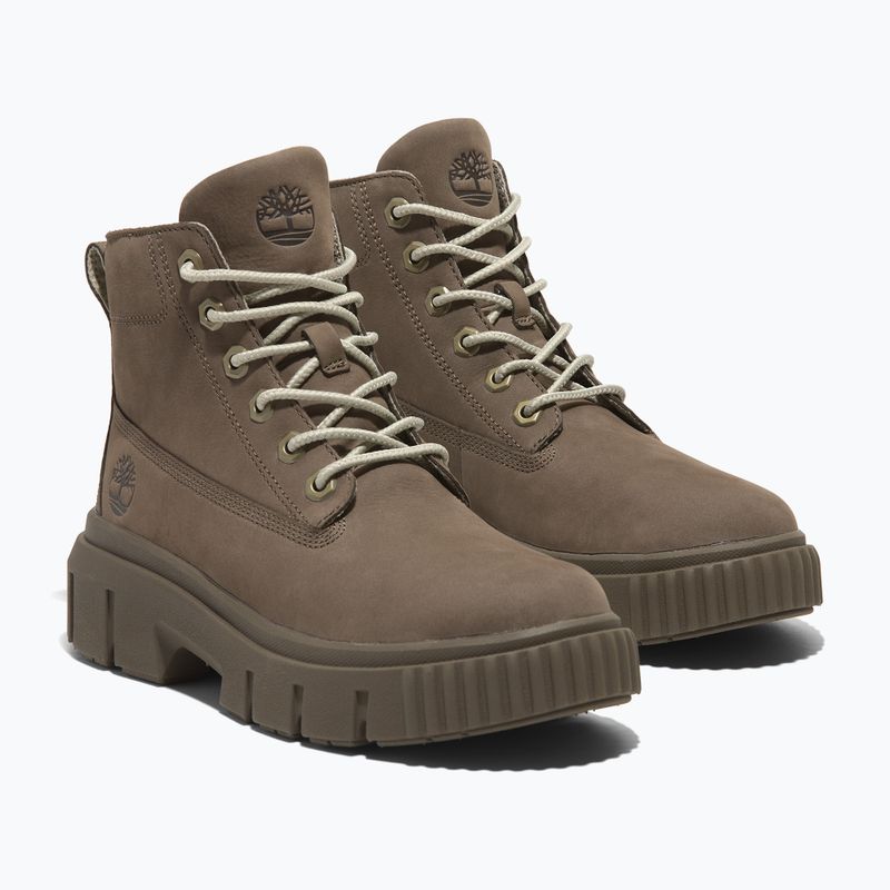 Timberland women's Greyfield medium brown nubuck boots 8