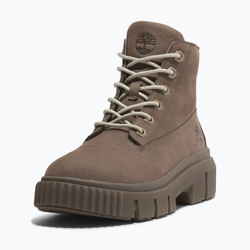 Timberland women's Greyfield medium brown nubuck boots 9