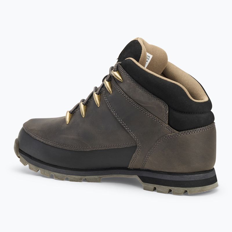 Timberland men's Euro Sprint boots medium grey full grain 3