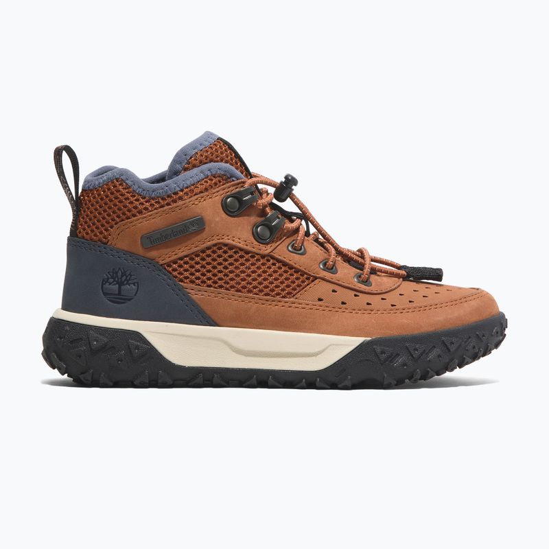 Timberland children's shoes Greenstride Motion 6 Low Lace dark orange nubuck 10