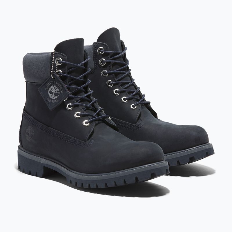 Men's Timberland Premium 6 In Lace navy nubuck shoes