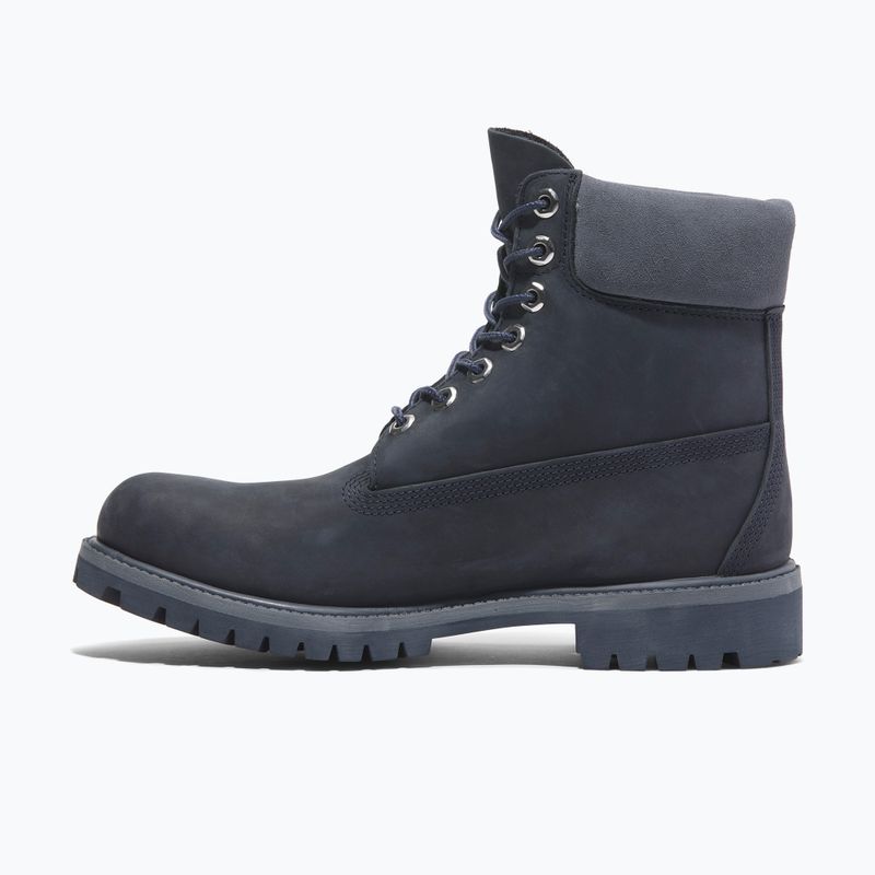 Men's Timberland Premium 6 In Lace navy nubuck shoes 4