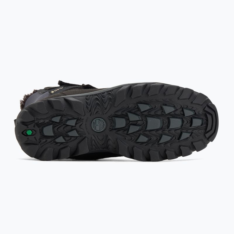 Timberland Chillberg 2-Strap Gore-Tex jet black children's snow boots 4