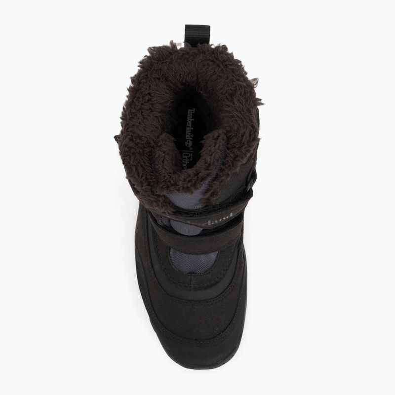 Timberland Chillberg 2-Strap Gore-Tex jet black children's snow boots 5