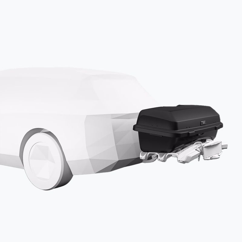 Towbar box Thule Santu black 2