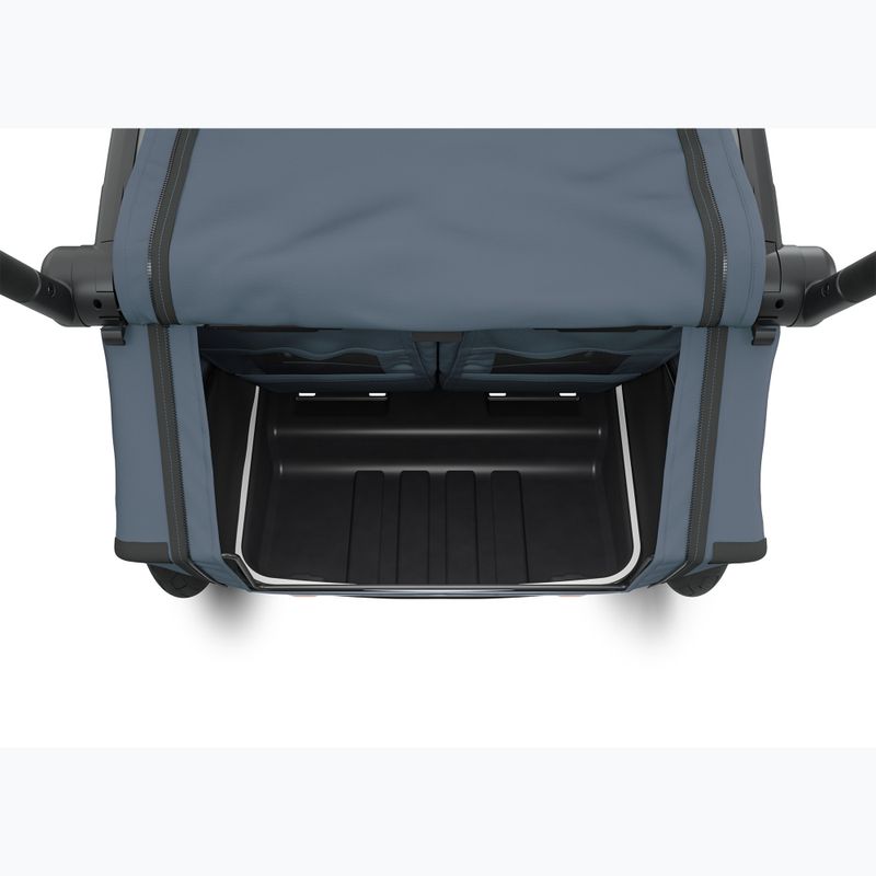 Thule Chariot Cab dark slate double bike trailer 2