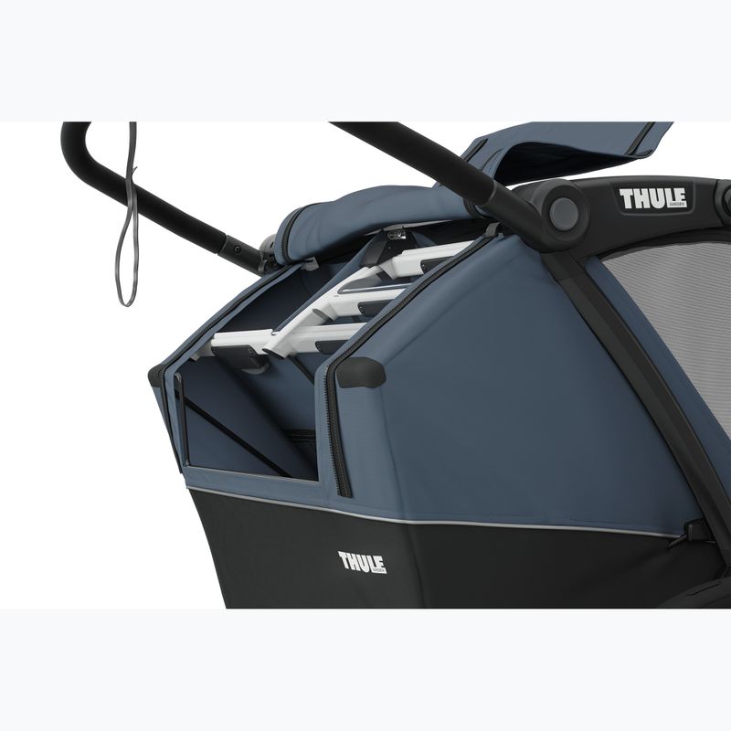 Thule Chariot Cab dark slate double bike trailer 4