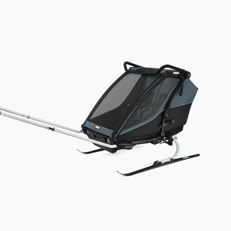 Thule Chariot Cab dark slate double bike trailer 12